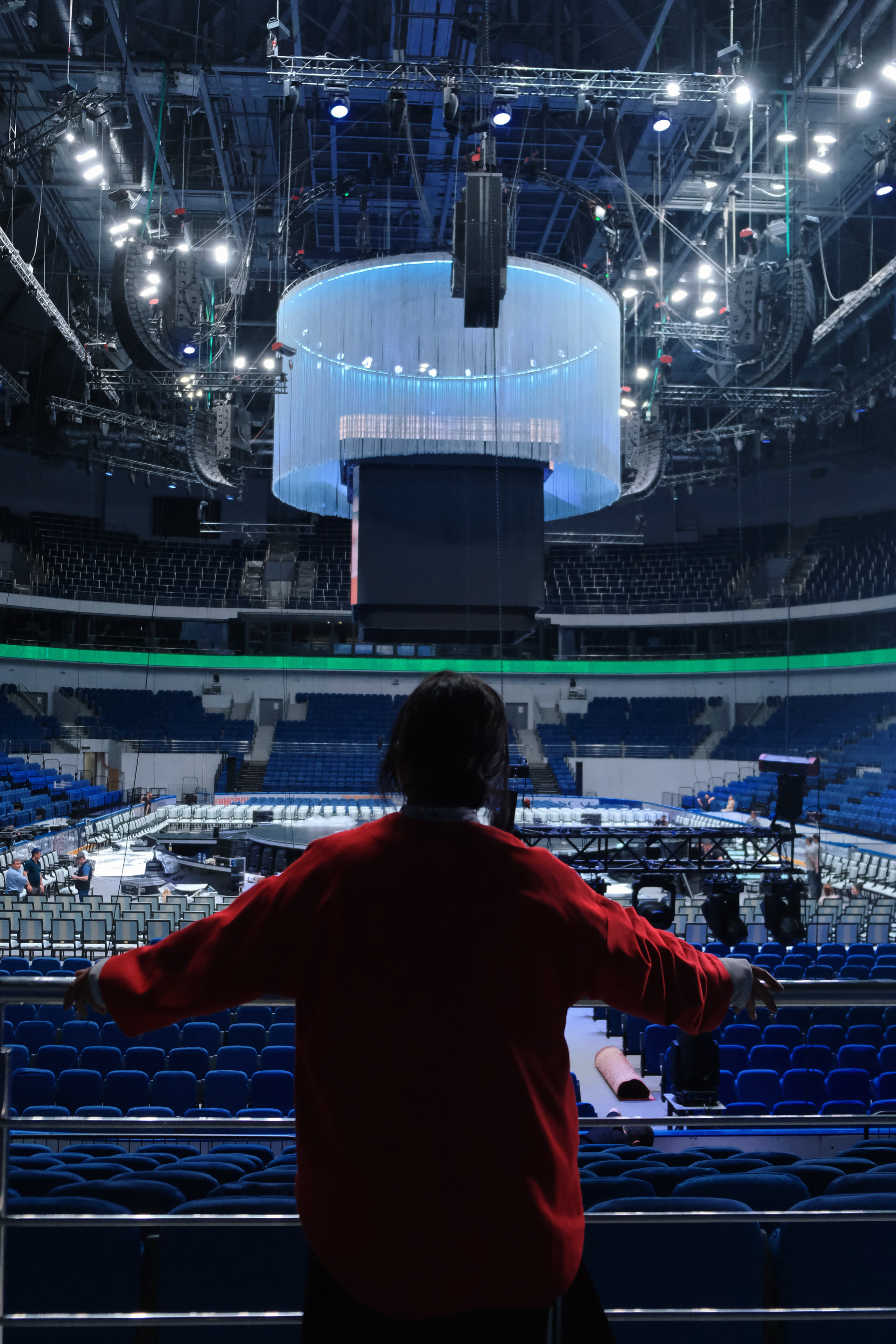 Sevara Nazarkhan «Ruh» at Humo Arena — photograph by Oleg Pylypenko