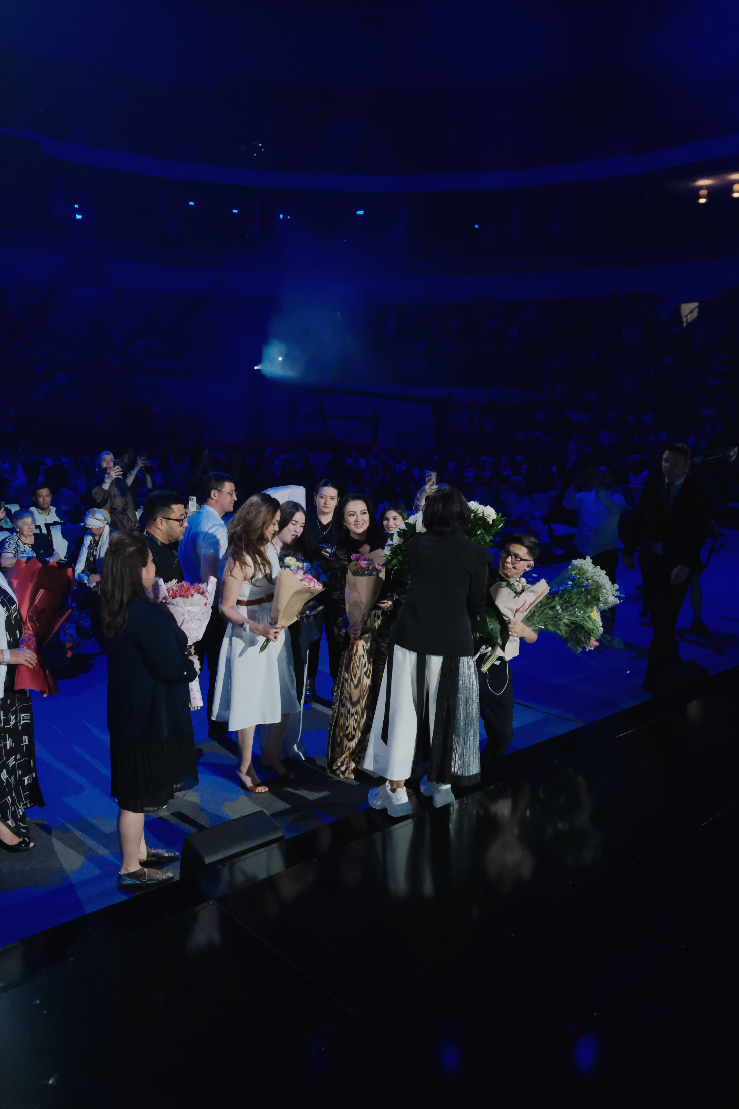 Sevara Nazarkhan «Ruh» at Humo Arena — photograph by Oleg Pylypenko