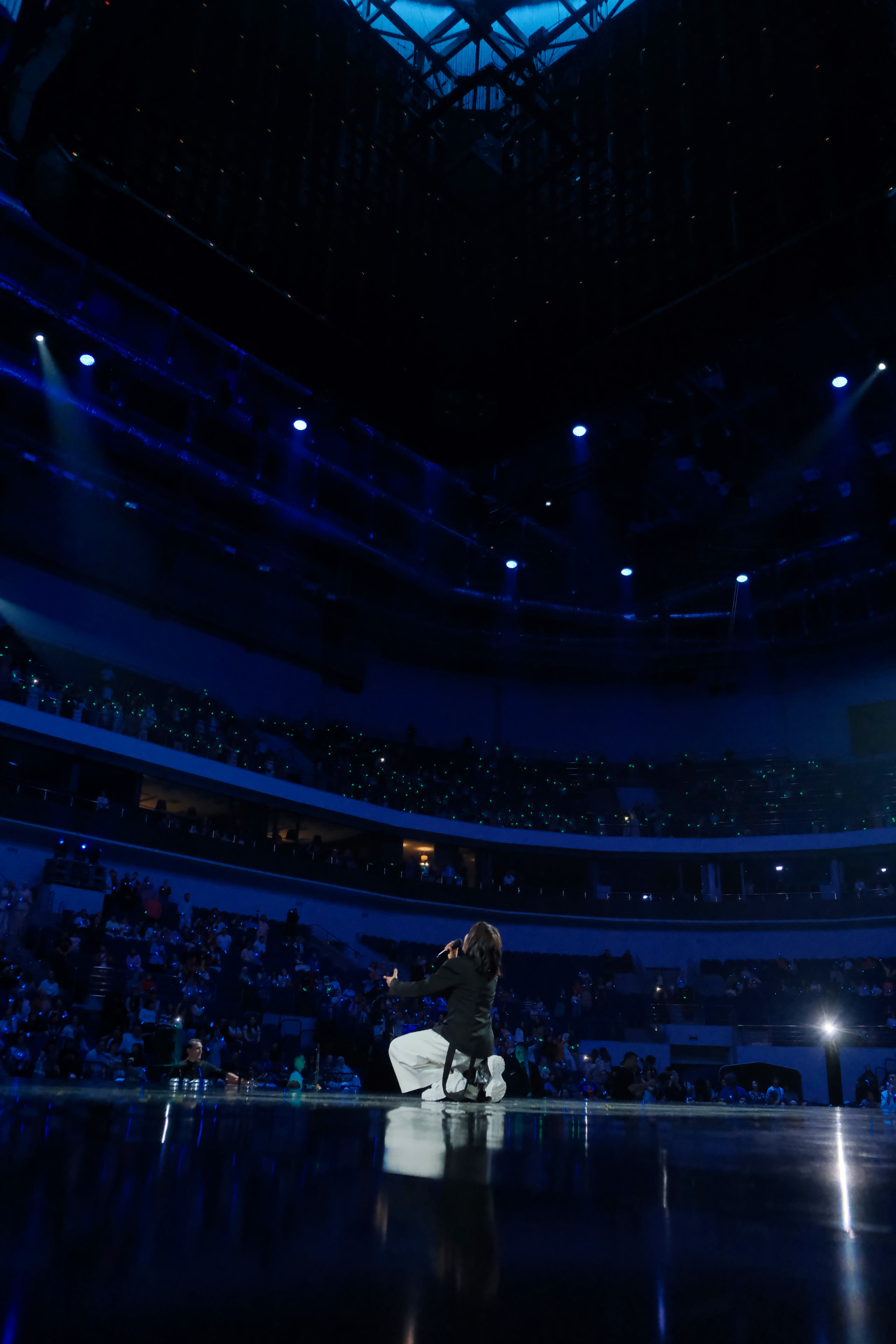 Sevara Nazarkhan «Ruh» at Humo Arena — photograph by Oleg Pylypenko
