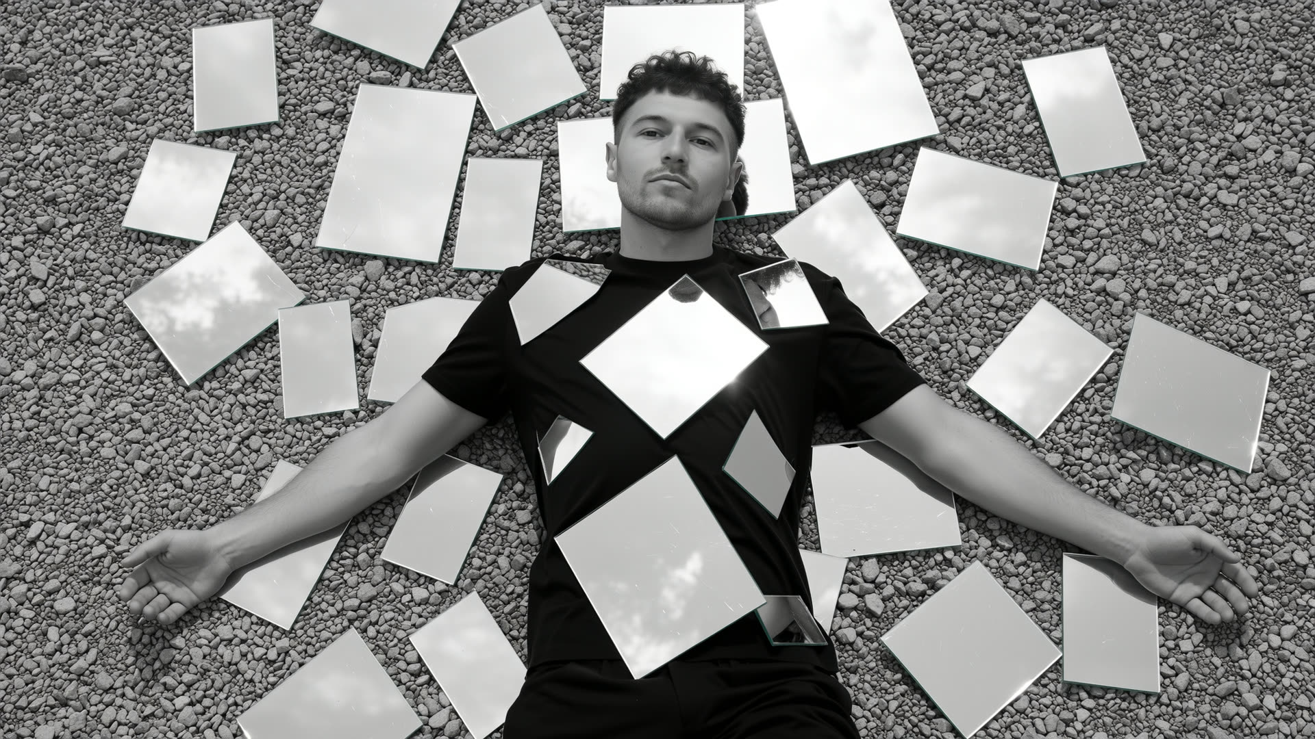 Mirror shards on the body — a love story in fragments
